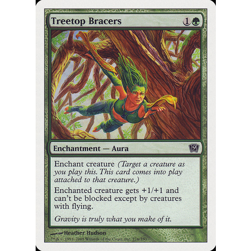 Treetop Bracers FOIL - 9ED
