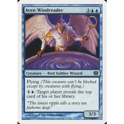 Aven Windreader FOIL - 9ED