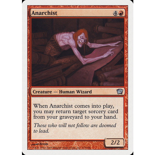 Anarchist FOIL - 9ED