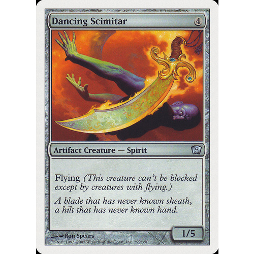 Dancing Scimitar FOIL - 9ED
