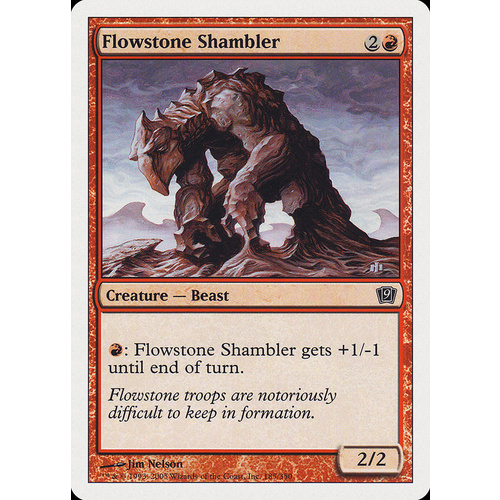 Flowstone Shambler FOIL - 9ED