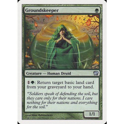 Groundskeeper FOIL - 9ED