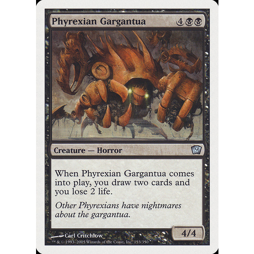 Phyrexian Gargantua FOIL - 9ED