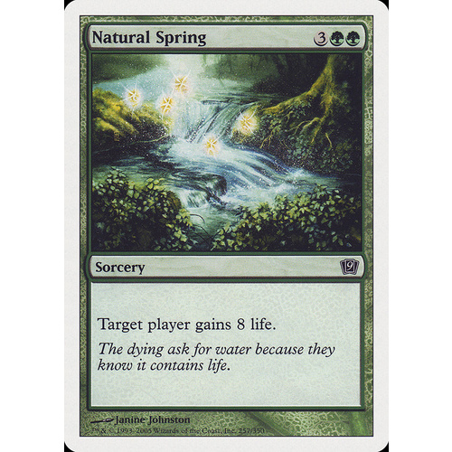 Natural Spring FOIL - 9ED