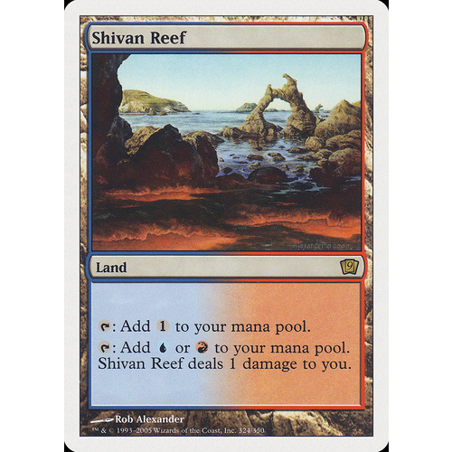 Shivan Reef FOIL - 9ED