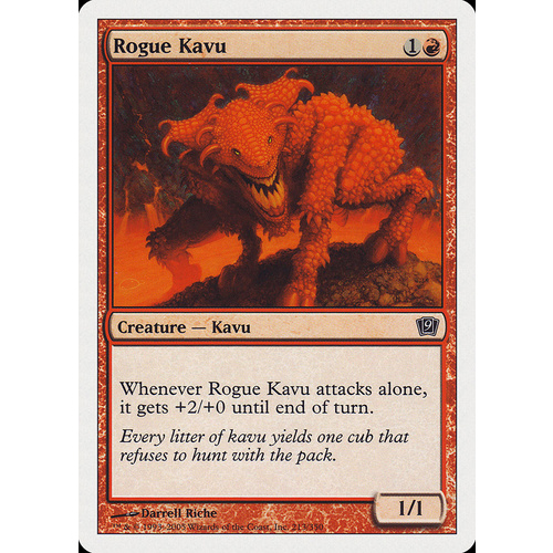 Rogue Kavu FOIL - 9ED