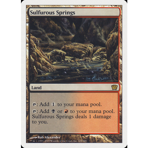 Sulfurous Springs FOIL - 9ED