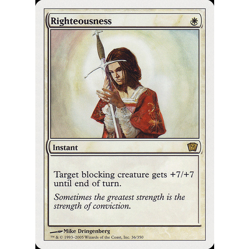 Righteousness FOIL - 9ED