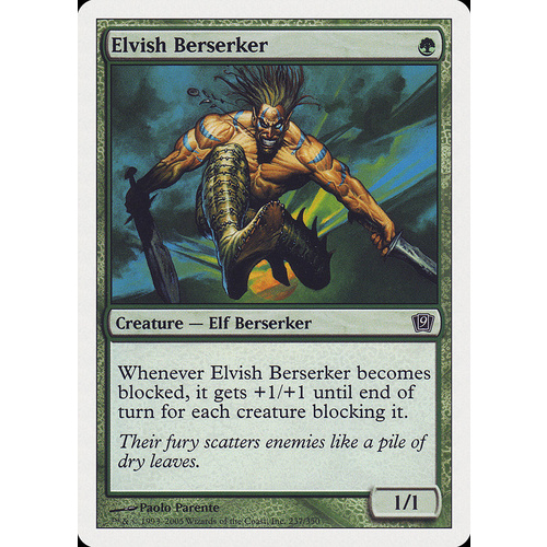 Elvish Berserker FOIL - 9ED