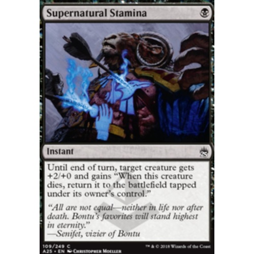 Supernatural Stamina - A25