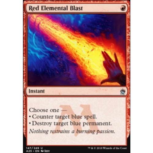 Red Elemental Blast - A25