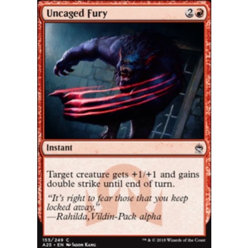 Uncaged Fury - A25