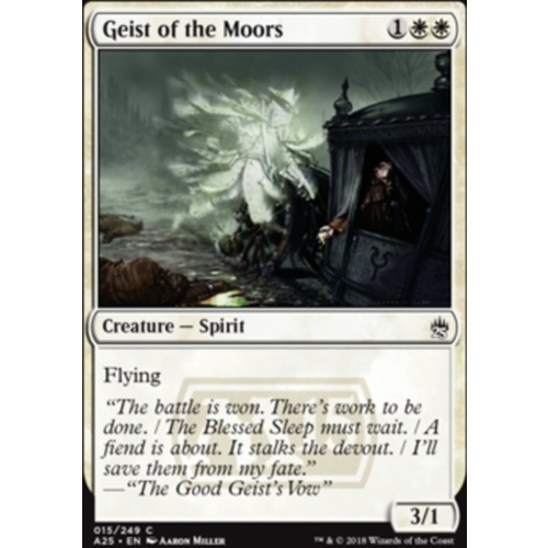 Geist of the Moors FOIL - A25