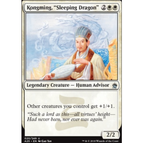 Kongming, "Sleeping Dragon" FOIL - A25
