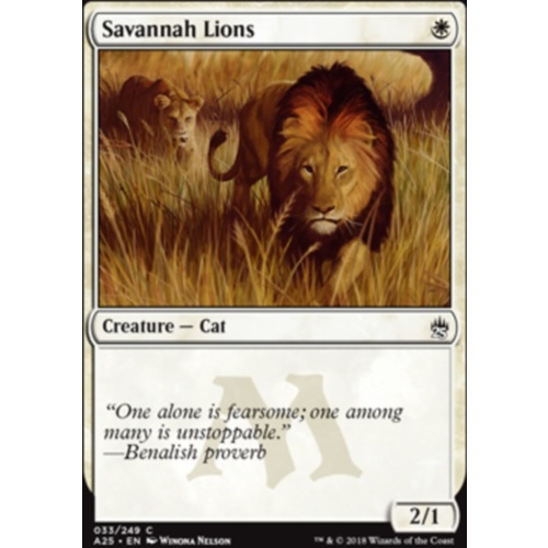 Savannah Lions FOIL - A25