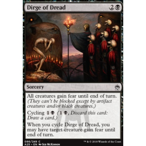 Dirge of Dread FOIL - A25