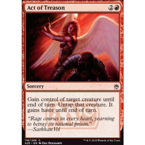 Act of Treason FOIL - A25