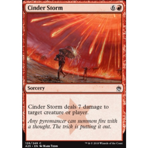 Cinder Storm FOIL - A25