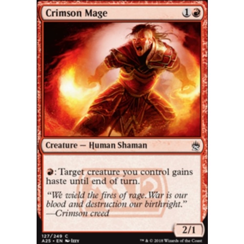 Crimson Mage FOIL - A25