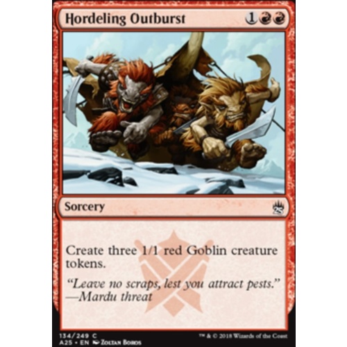 Hordeling Outburst FOIL - A25