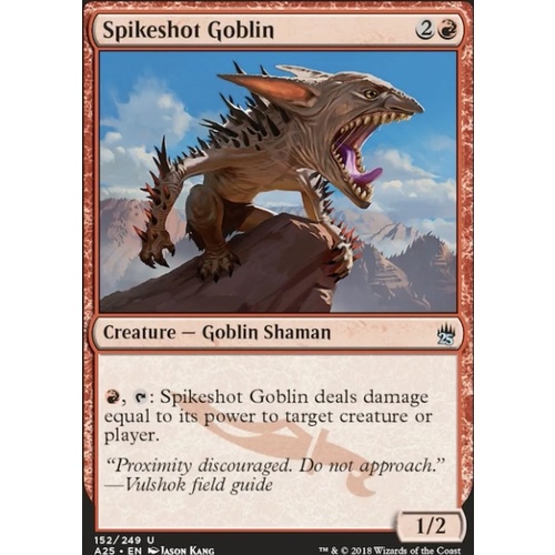 Spikeshot Goblin FOIL - A25