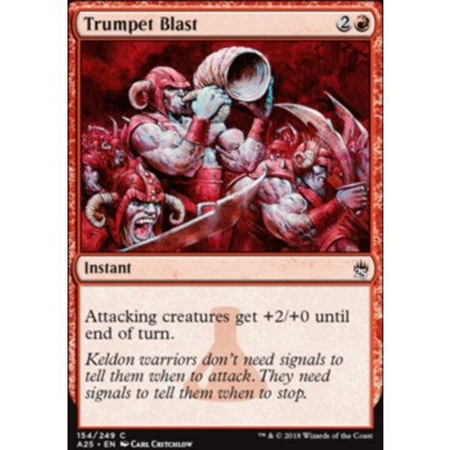 Trumpet Blast FOIL - A25