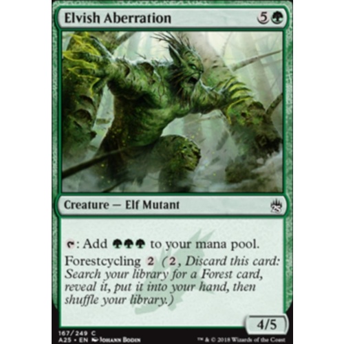 Elvish Aberration FOIL - A25