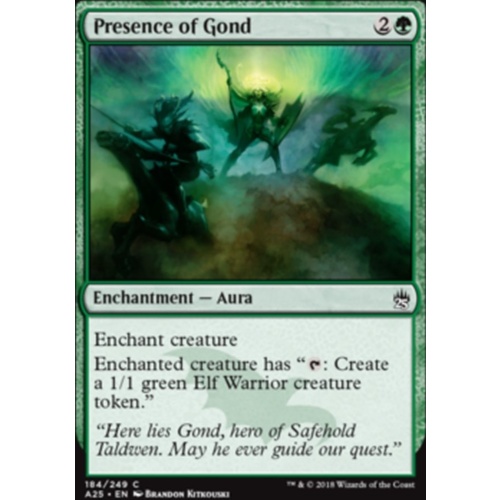 Presence of Gond FOIL - A25