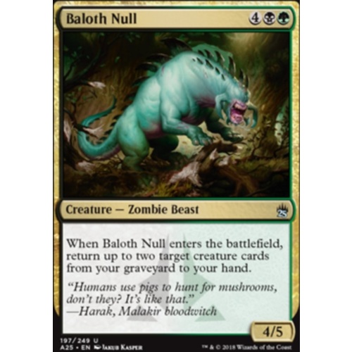 Baloth Null FOIL - A25