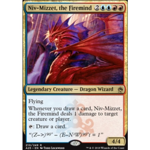 Niv-Mizzet, the Firemind FOIL - A25