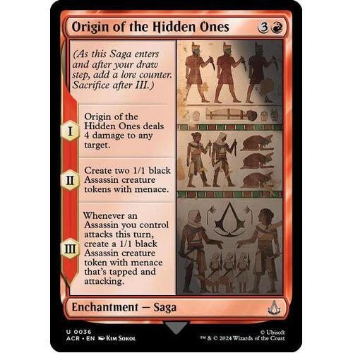 Origin of the Hidden Ones FOIL - ACR