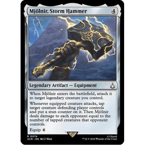 Mjolnir, Storm Hammer FOIL - ACR