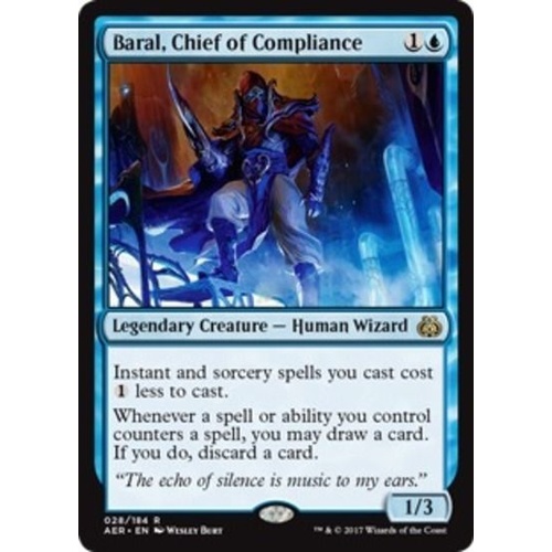 Baral, Chief of Compliance - AER