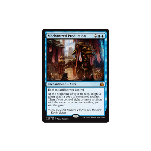 Mechanized Production FOIL - AER
