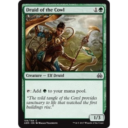 Druid of the Cowl FOIL - AER