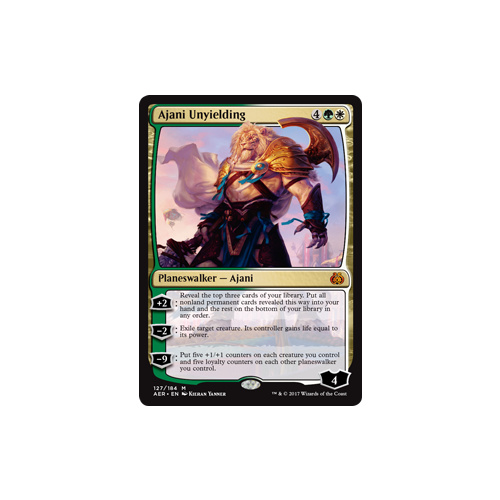 Ajani Unyielding FOIL - AER
