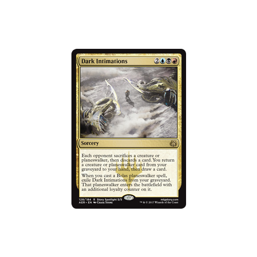 Dark Intimations FOIL - AER