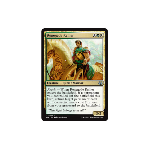 Renegade Rallier - AER