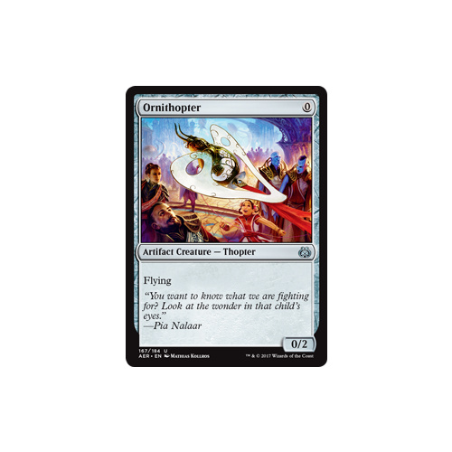 Ornithopter FOIL - AER