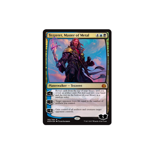 Tezzeret, Master of Metal FOIL - AER