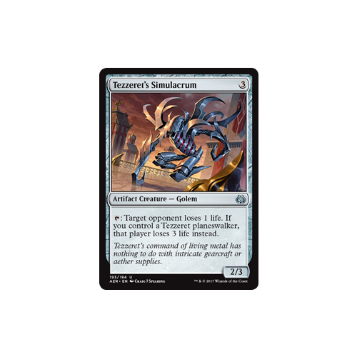 Tezzeret's Simulacrum - AER