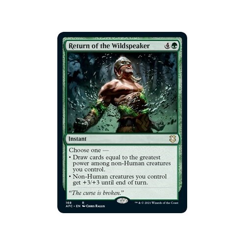 Return of the Wildspeaker