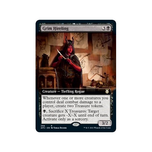 Grim Hireling (Extended Art)