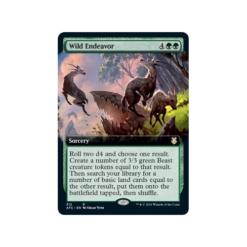 Wild Endeavor (Extended Art)