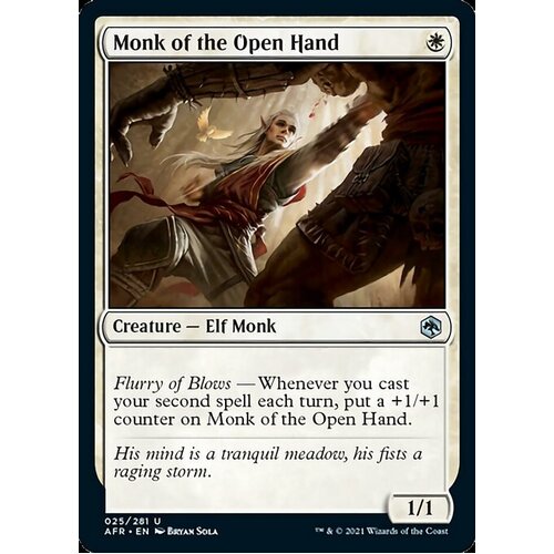 Monk Of The Open Hand - AFR