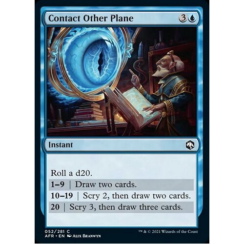 Contact Other Plane - AFR