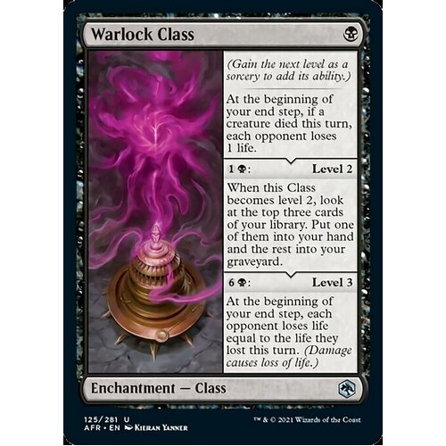 Warlock Class - AFR