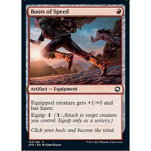 Boots Of Speed - AFR