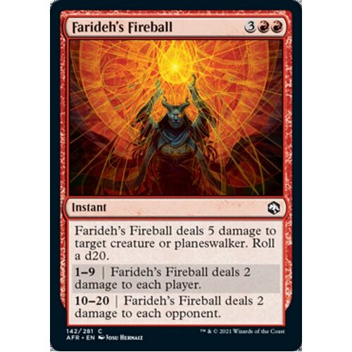 Farideh's Fireball - AFR