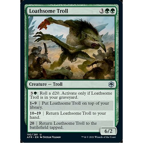 Loathsome Troll - AFR